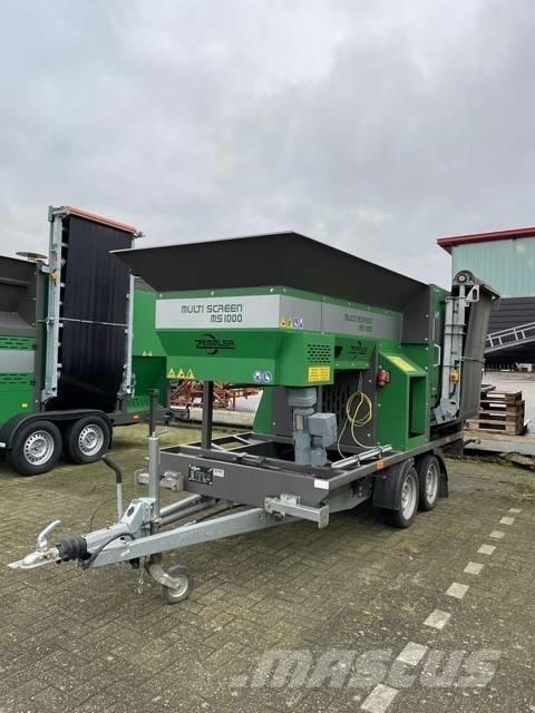 Zemmler MS1000 Mobiele zeefinstallaties