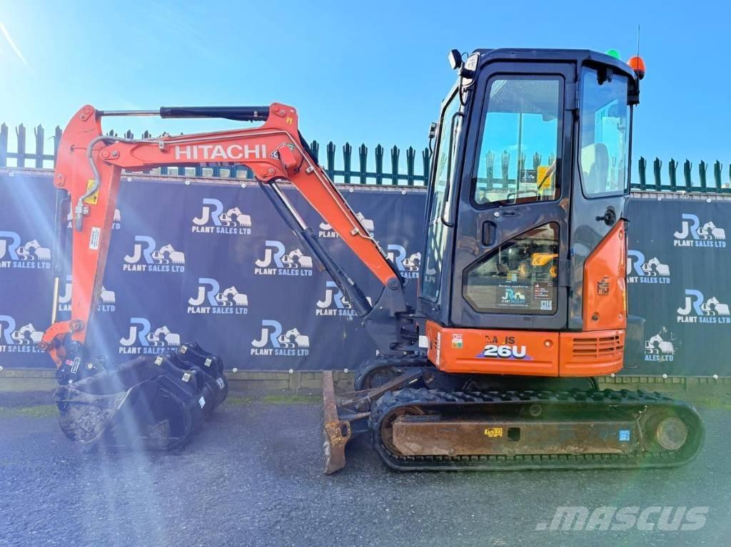 Hitachi ZX 26 U-6 CR Minigraafmachines < 7t