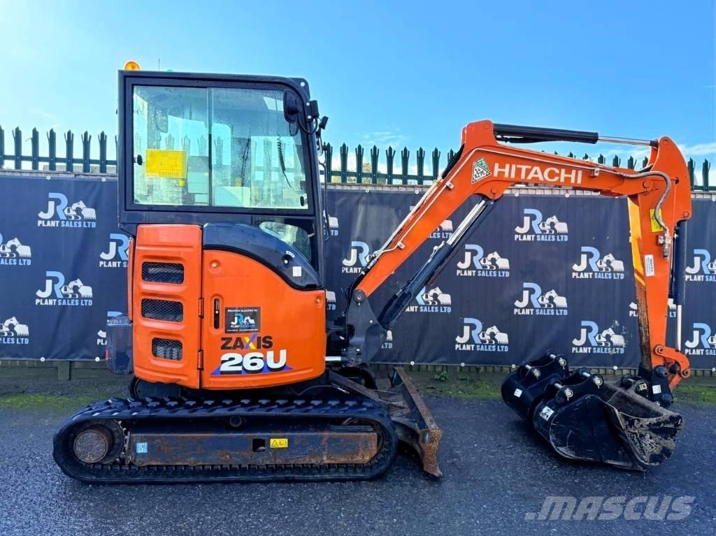 Hitachi ZX 26 U-6 CR Minigraafmachines < 7t