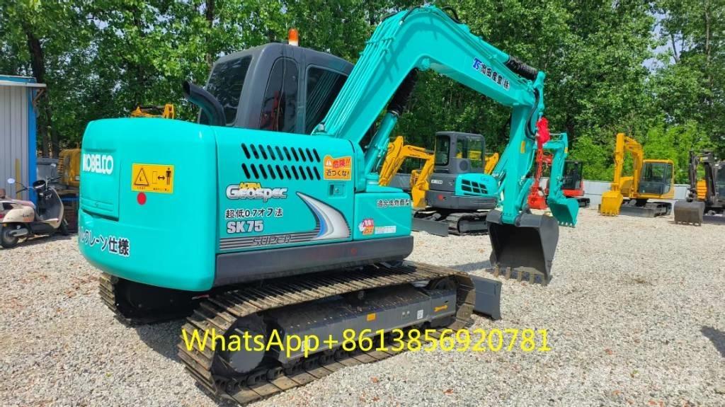 Kobelco SK 75 Rupsgraafmachines