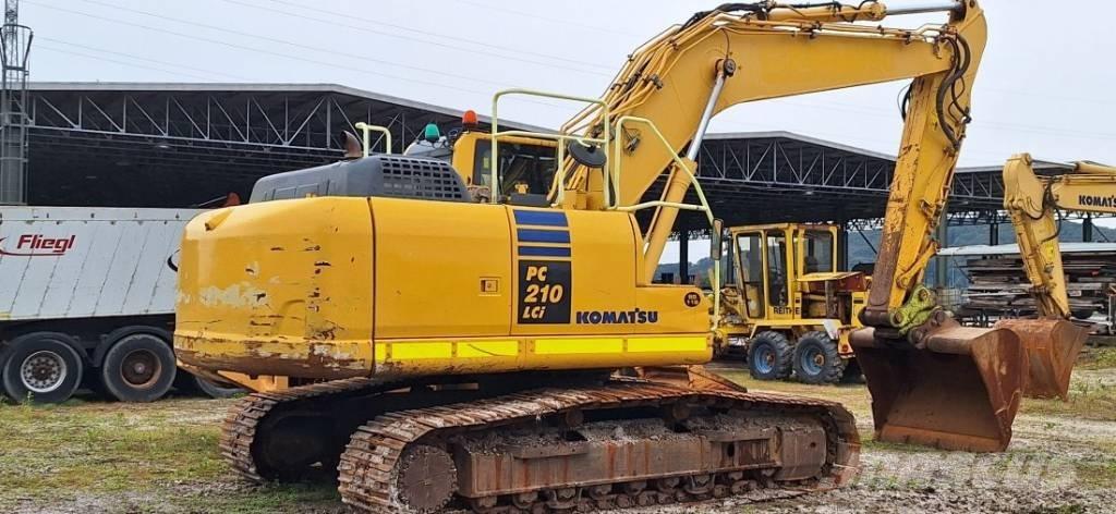 Komatsu PC 210 Rupsgraafmachines
