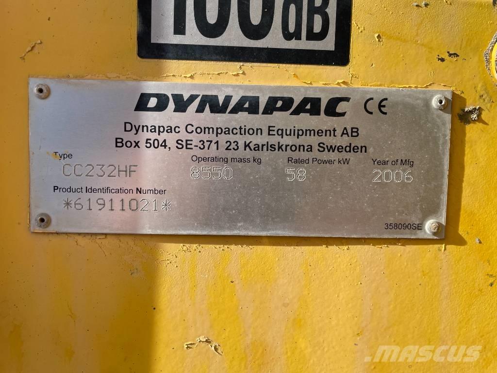 Dynapac CC 232 HF Duowalsen