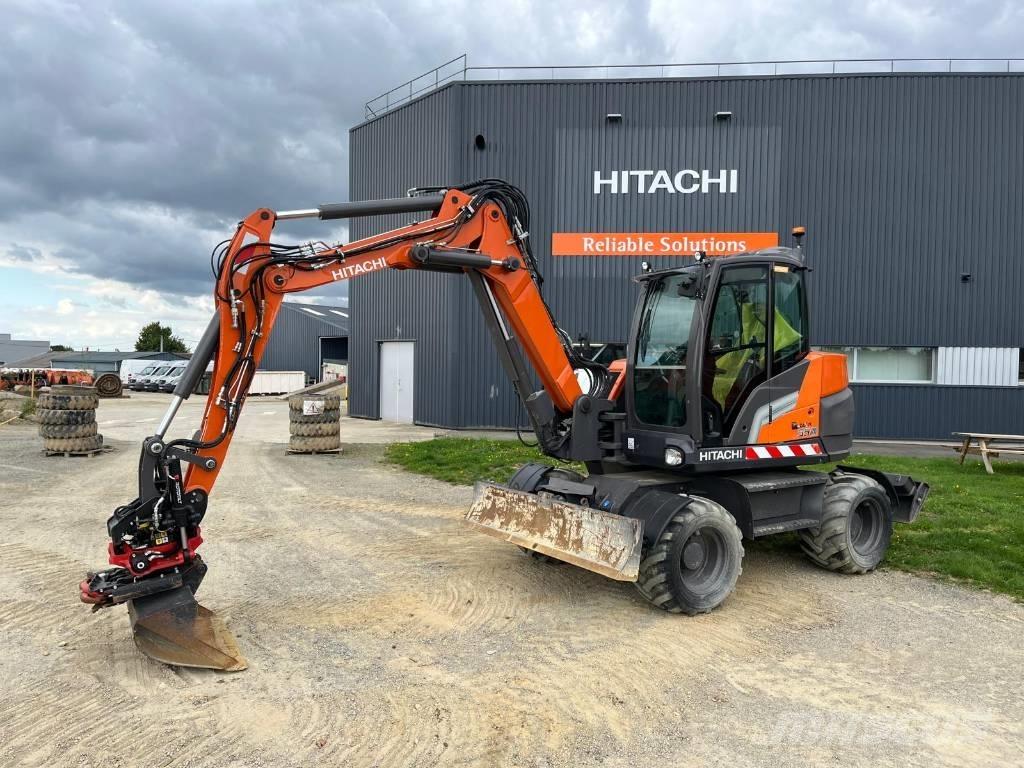 Hitachi ZX95W-7-2P Wielgraafmachines