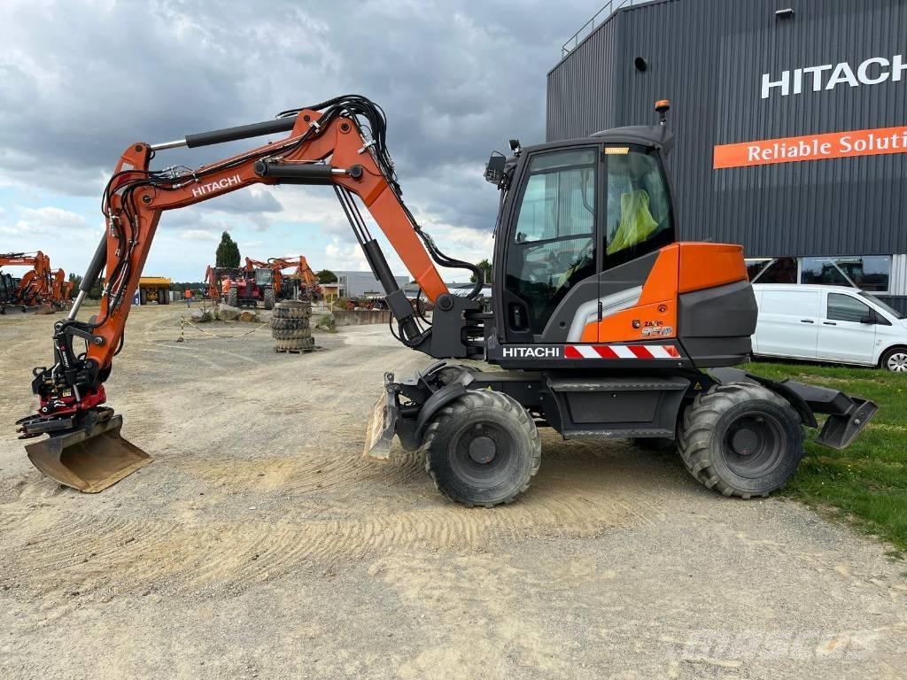 Hitachi ZX95W-7-2P Wielgraafmachines
