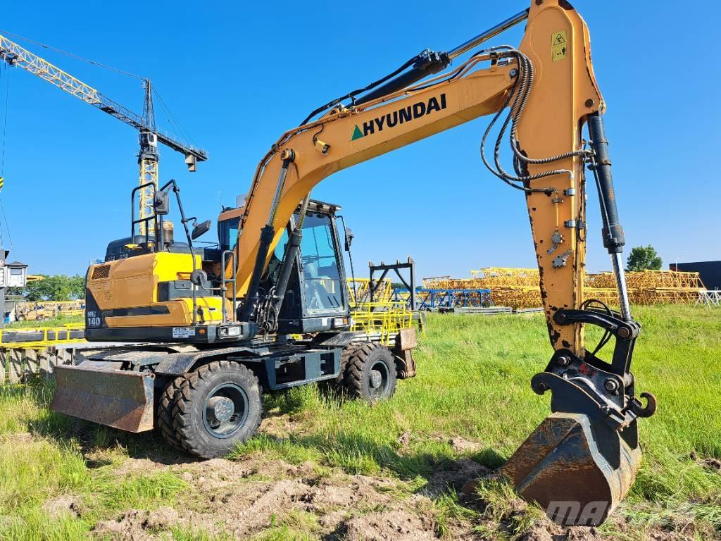 Hyundai HW 140 Wielgraafmachines