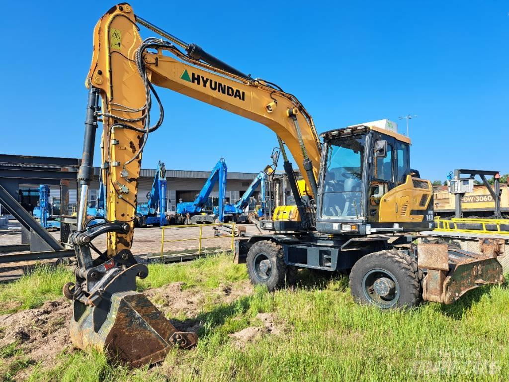 Hyundai HW140 Wielgraafmachines