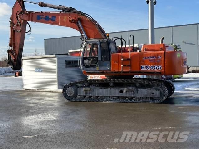 Hitachi EX 455 LC Rupsgraafmachines