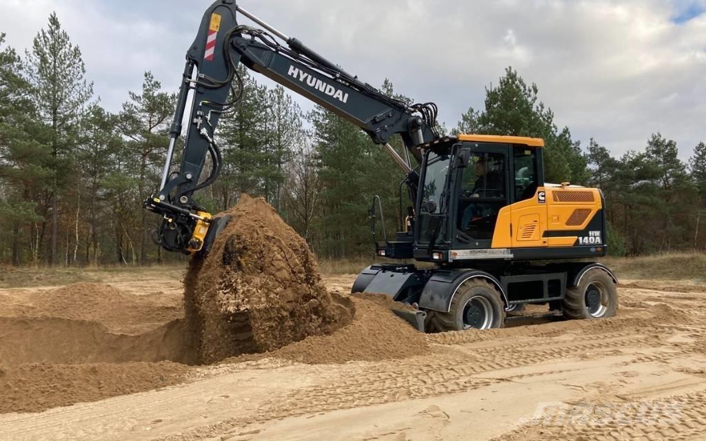 Hyundai HW140A Wielgraafmachines