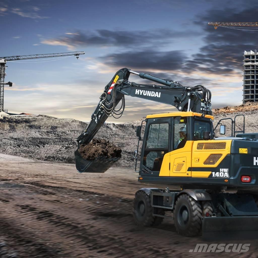 Hyundai HW140A Wielgraafmachines