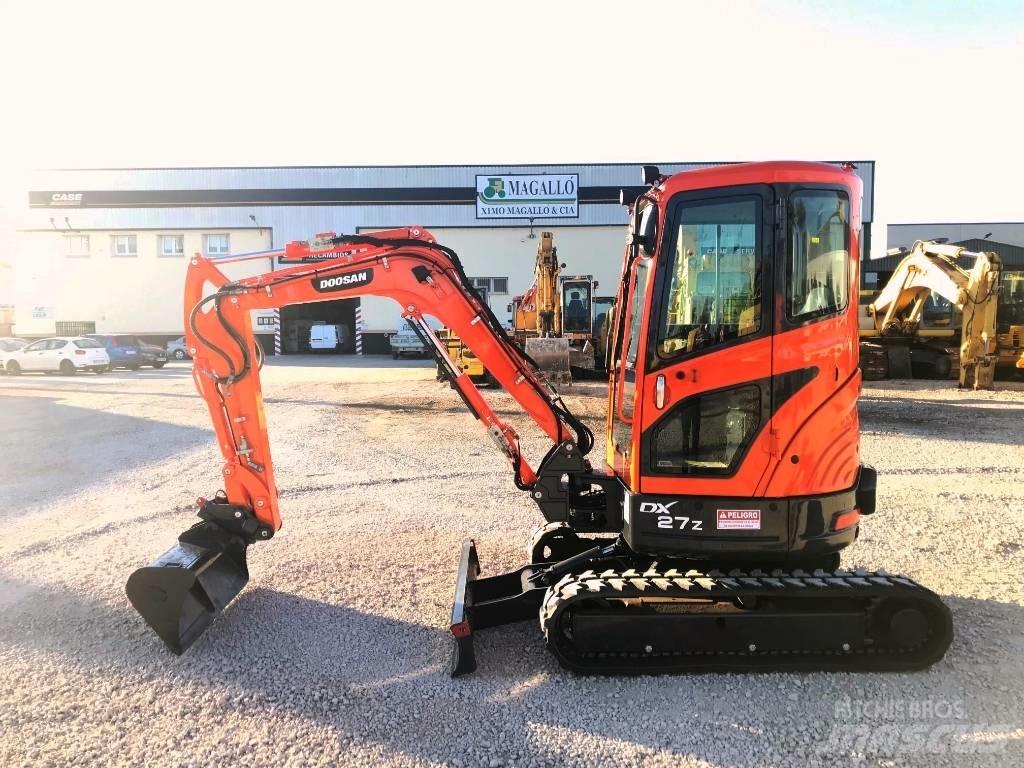 Doosan DX 27 Z Minigraafmachines < 7t