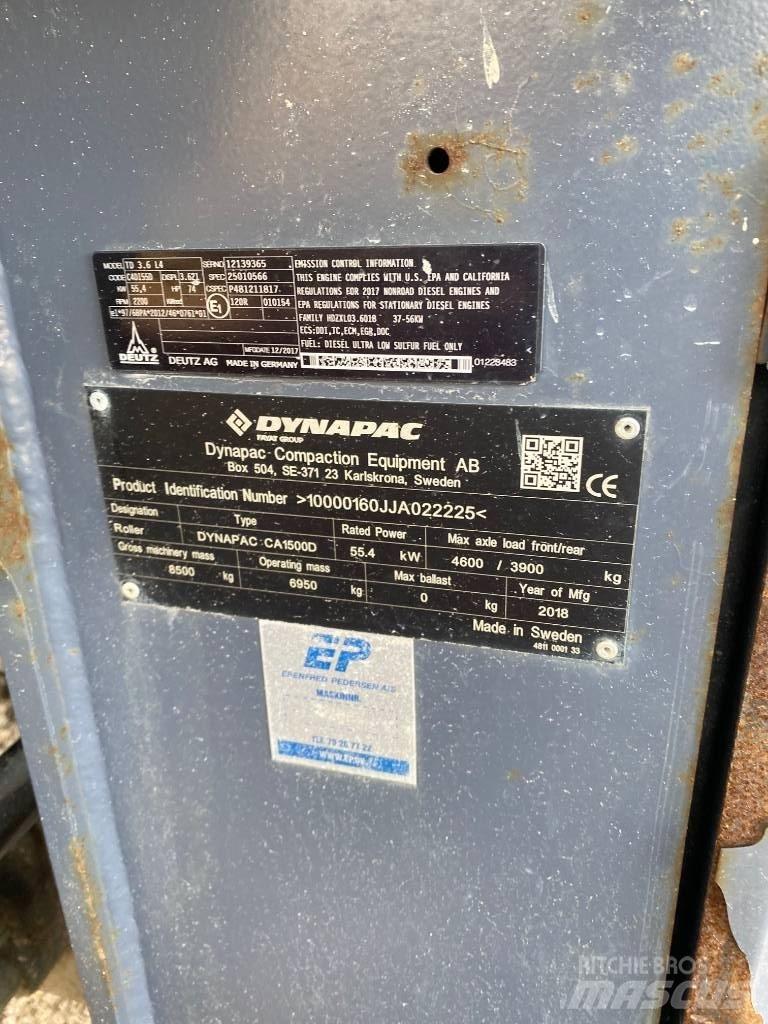 Dynapac CA 1500 D Overige walsen