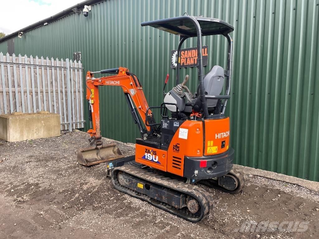 Hitachi ZX 19 U-6 Minigraafmachines < 7t