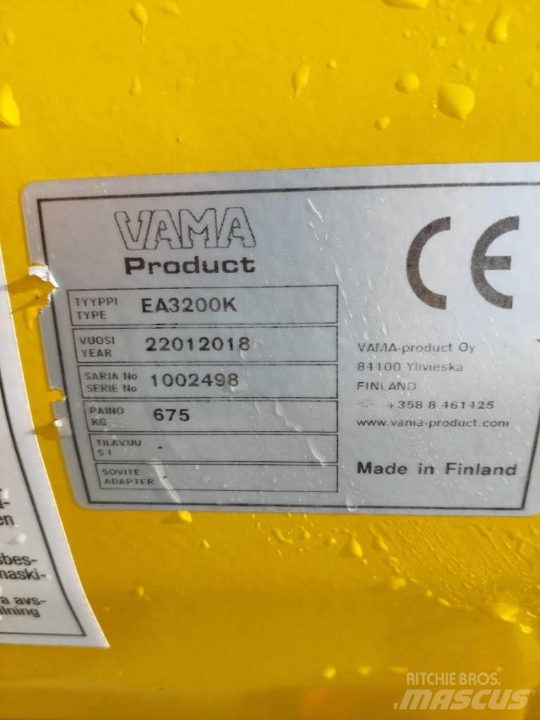 Vama EA 3200K Sneeuwschuivers en -ploegen