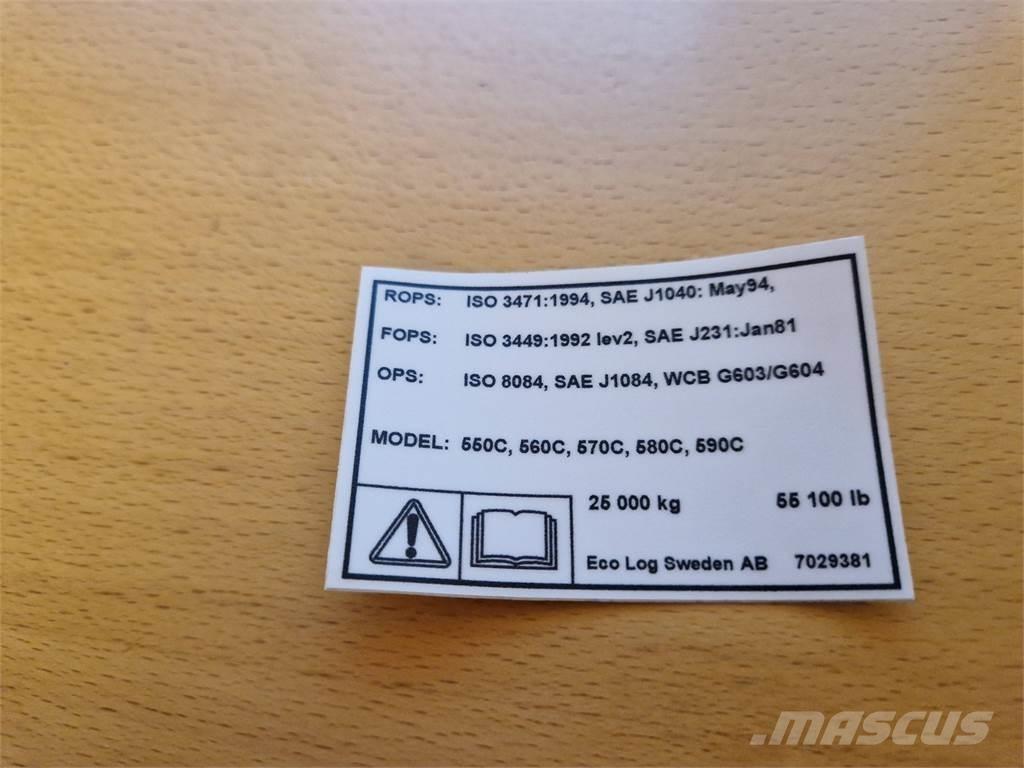 Eco Log Dekal Chassis en ophanging