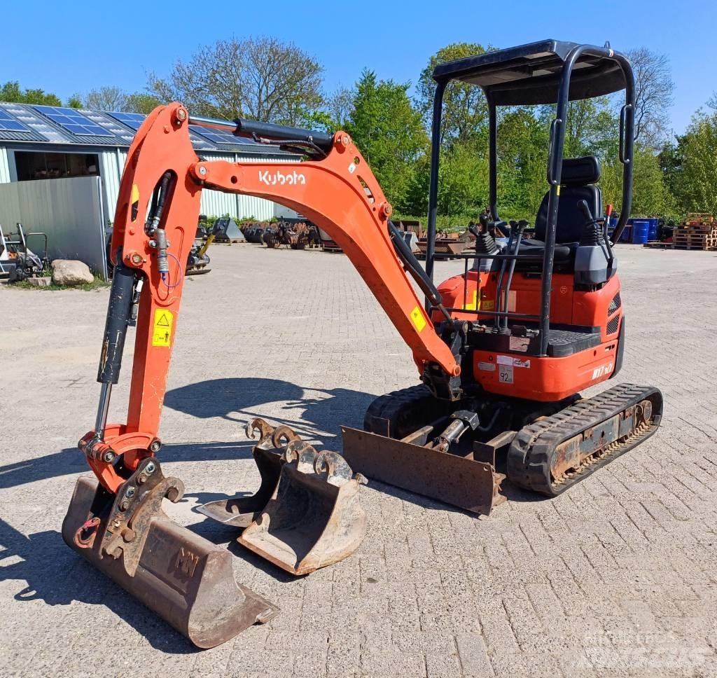 Kubota U 17-3 Minigraafmachines < 7t
