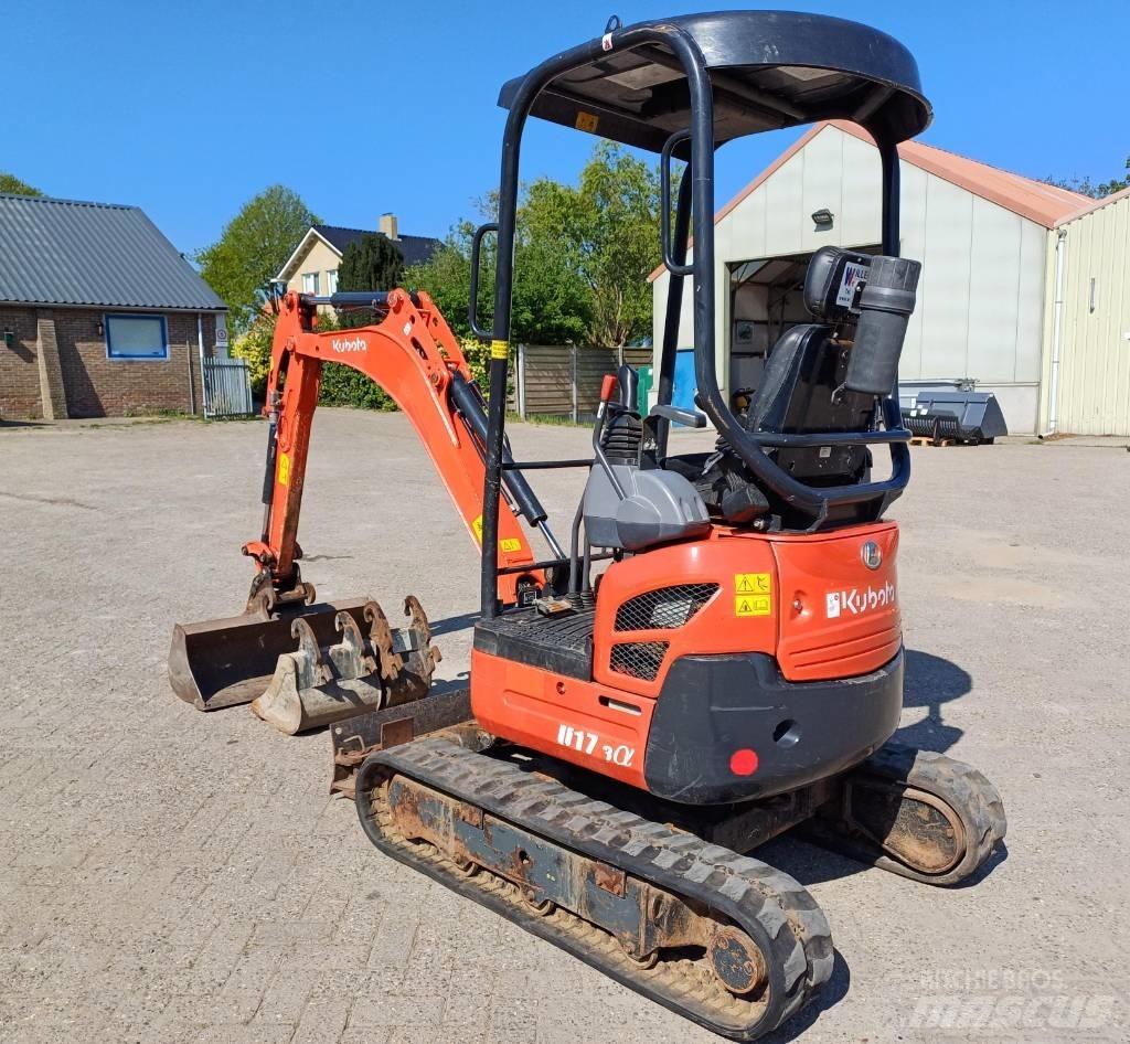 Kubota U 17-3 Minigraafmachines < 7t