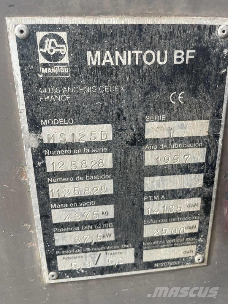 Manitou MST 125D Diesel heftrucks