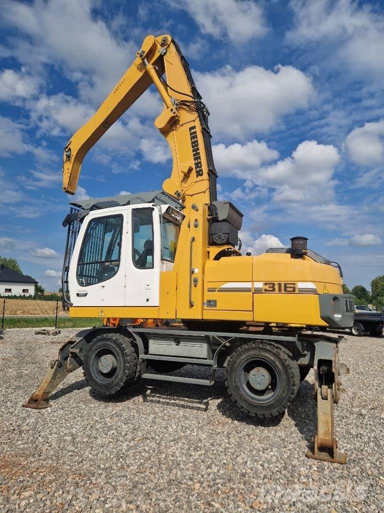 Liebherr 316 Wielgraafmachines