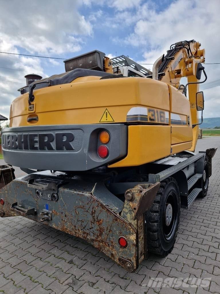 Liebherr 316 Wielgraafmachines