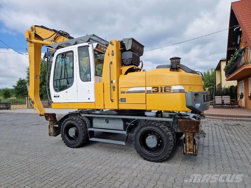 Liebherr 316 Wielgraafmachines