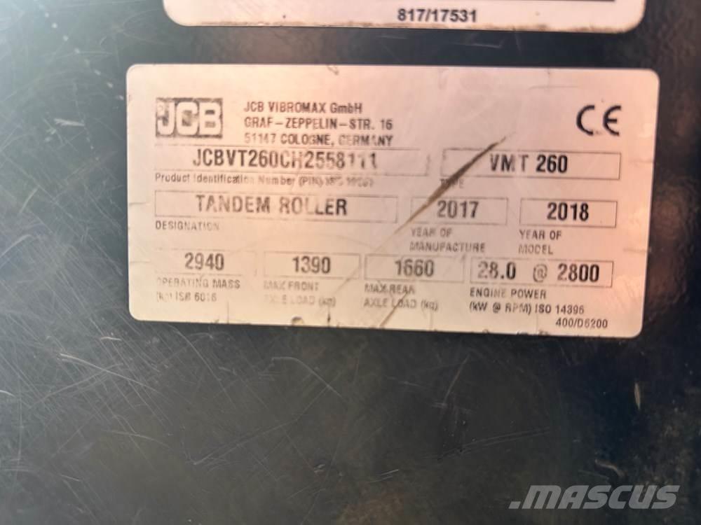 JCB VMT260-120 Overige walsen