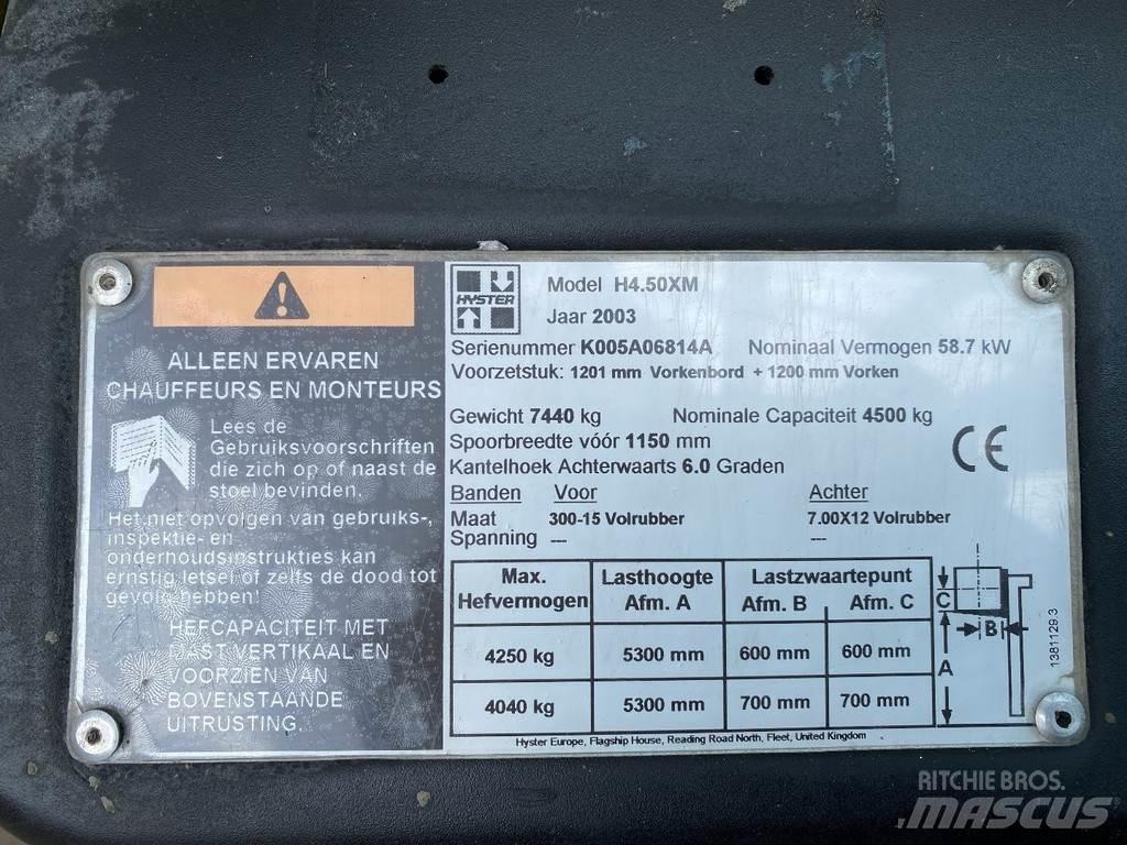 Hyster H4.50XM Diesel heftrucks
