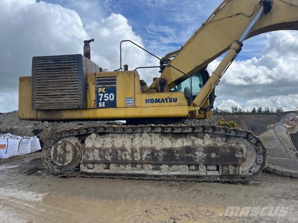 Komatsu PC750SE-7 Rupsgraafmachines