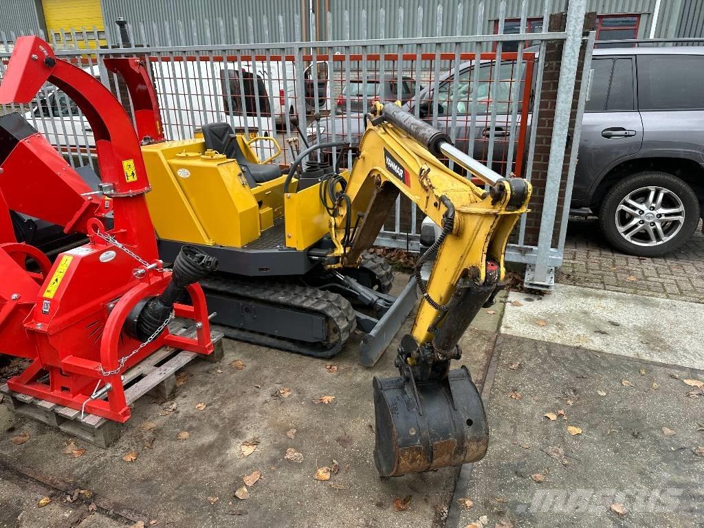 Yanmar B 12-1 Minigraafmachines < 7t