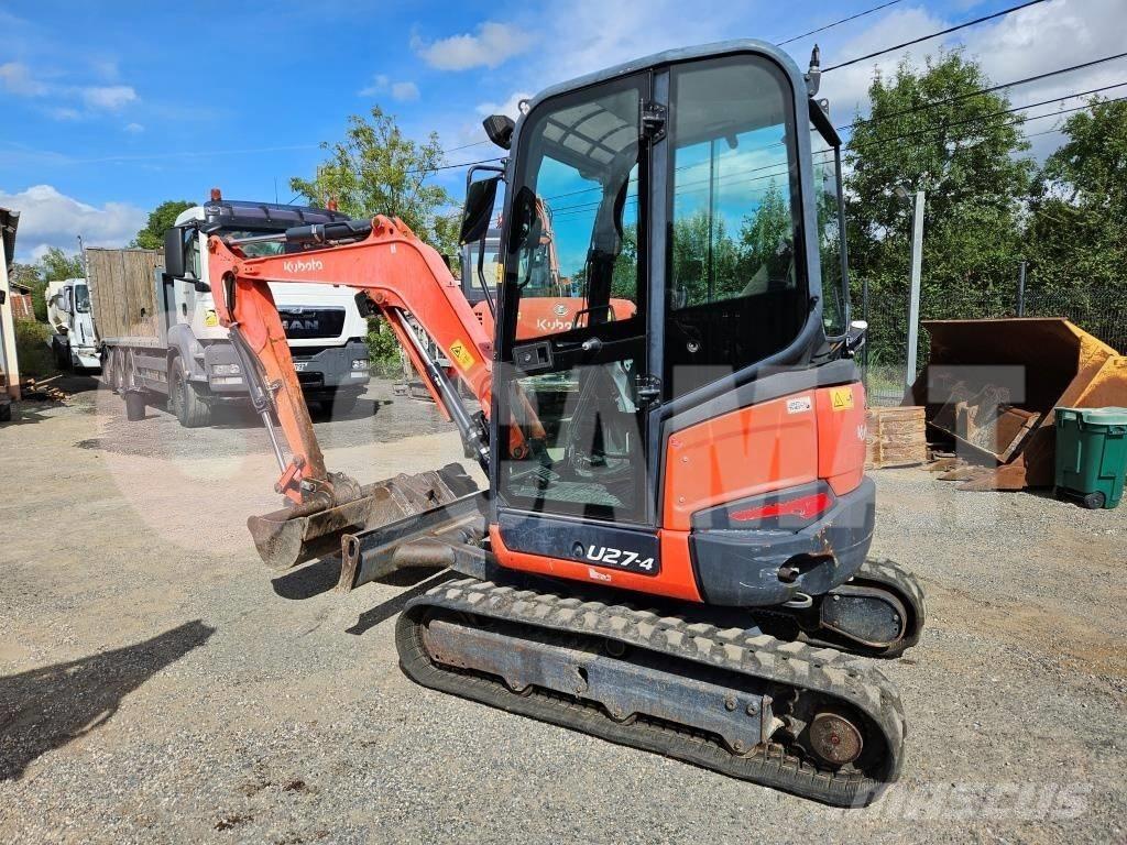Kubota U 27 Minigraafmachines < 7t