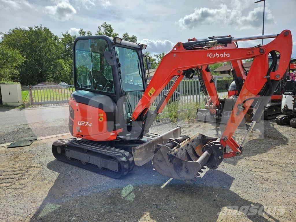 Kubota U 27 Minigraafmachines < 7t