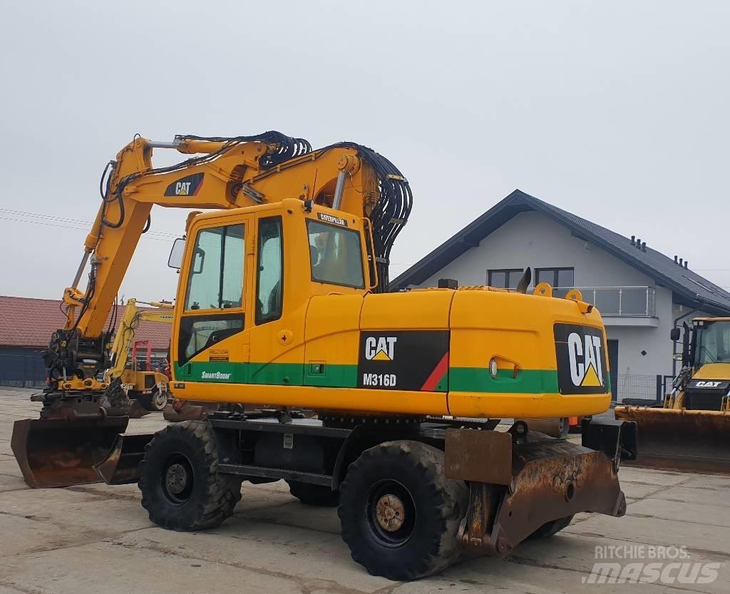 CAT M 316 D Wielgraafmachines
