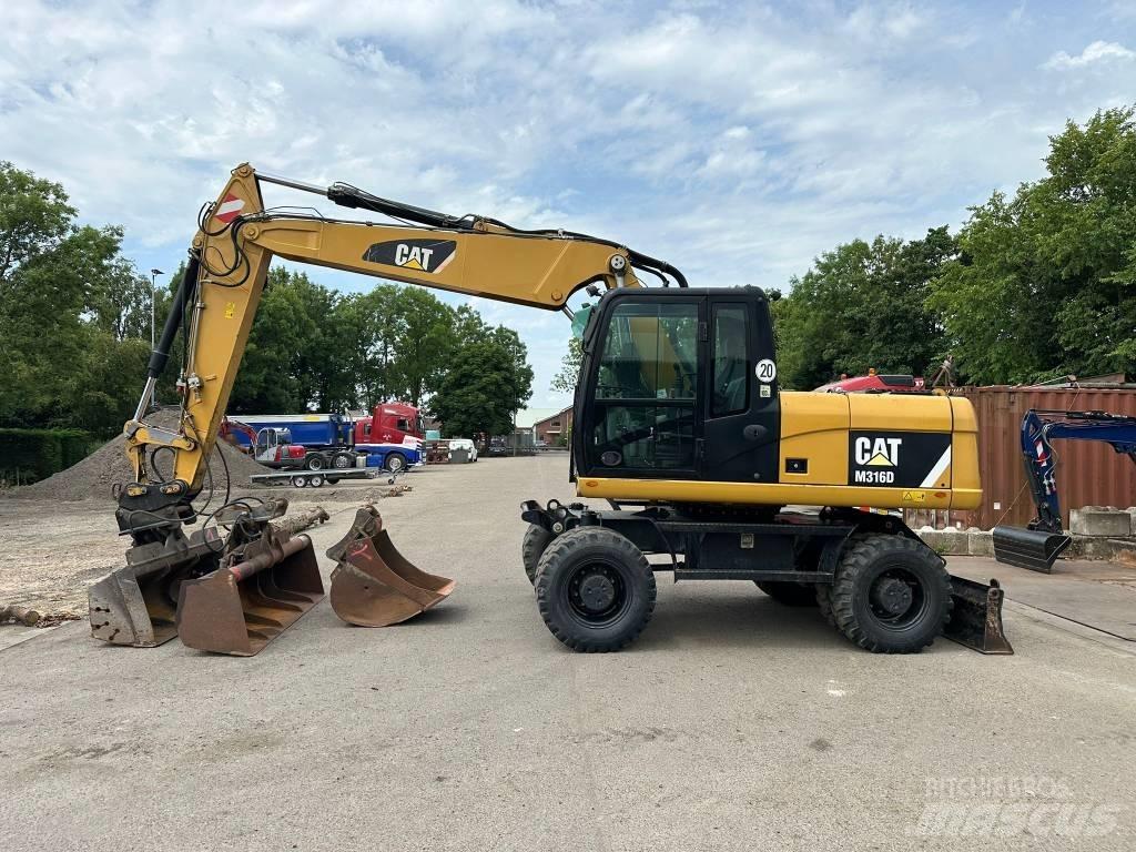 CAT M 316 D Wielgraafmachines