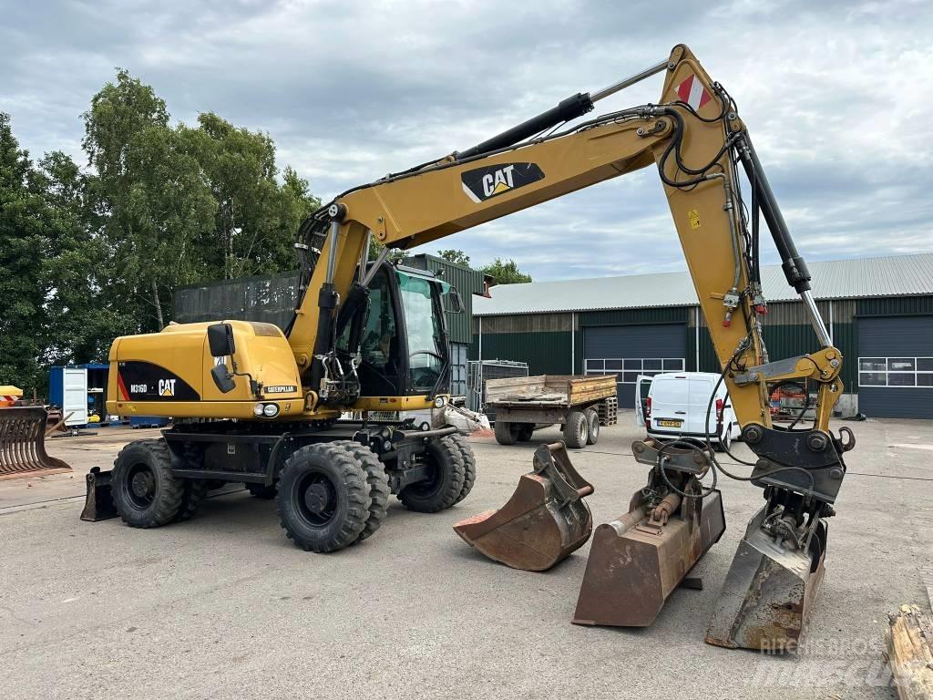 CAT M 316 D Wielgraafmachines
