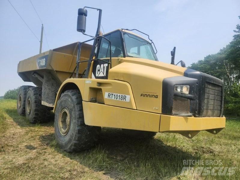 CAT 740 B Knik dumptrucks