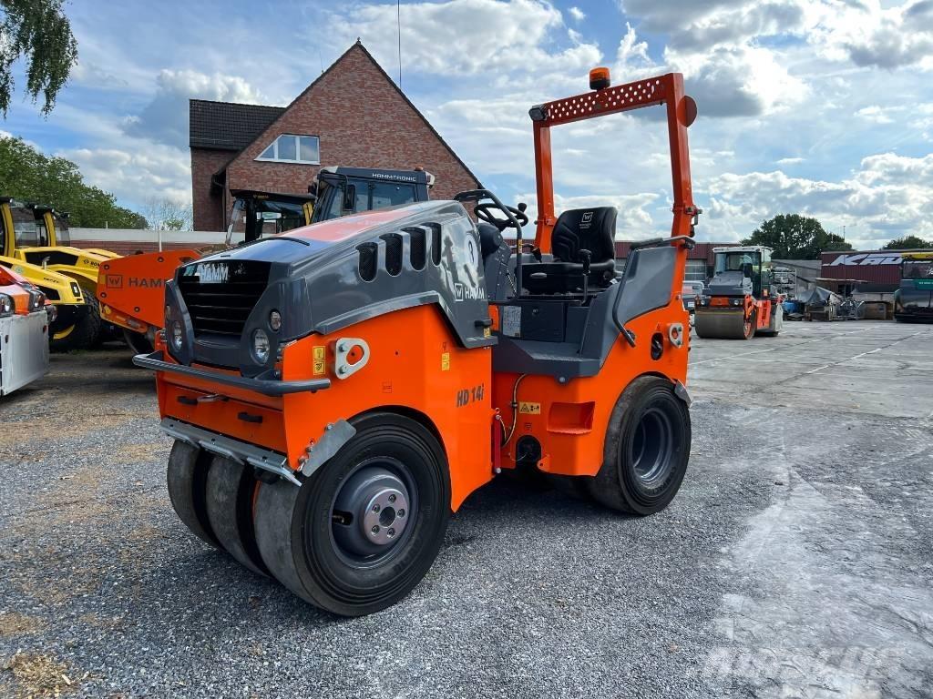 Hamm HD 14I TT Bandenwalsen
