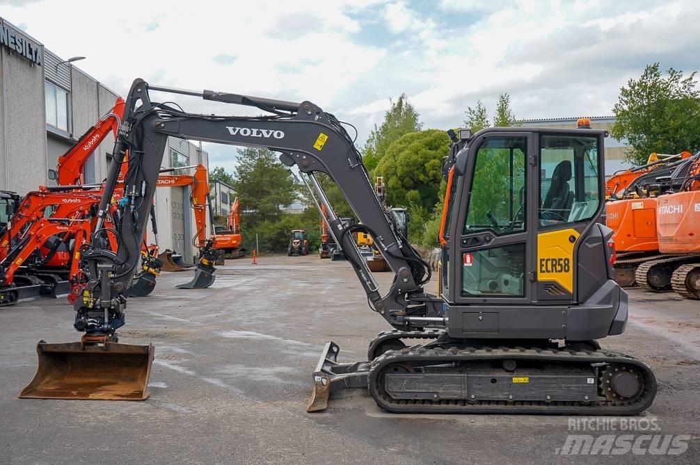 Volvo ECR58F EX-DEMO Minigraafmachines < 7t