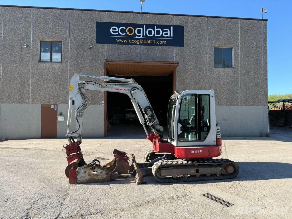 Takeuchi TB 153 FR Minigraafmachines < 7t