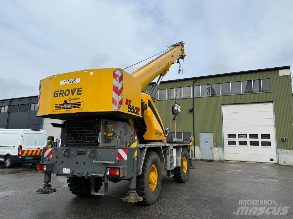 Grove RT 550 E Ruw terrein kranen