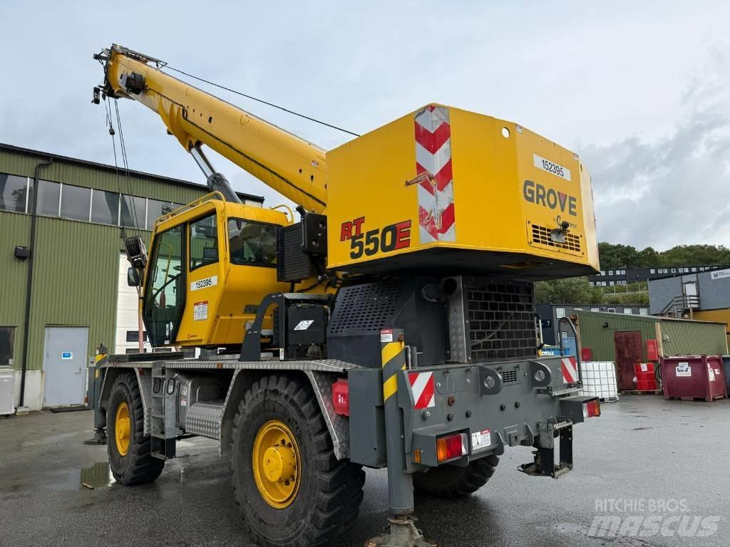 Grove RT 550 E Ruw terrein kranen