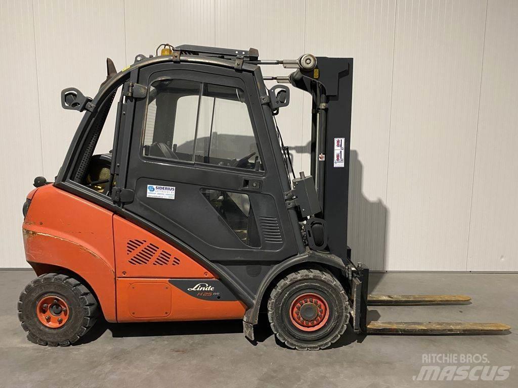 Linde H25T-393 LPG heftrucks