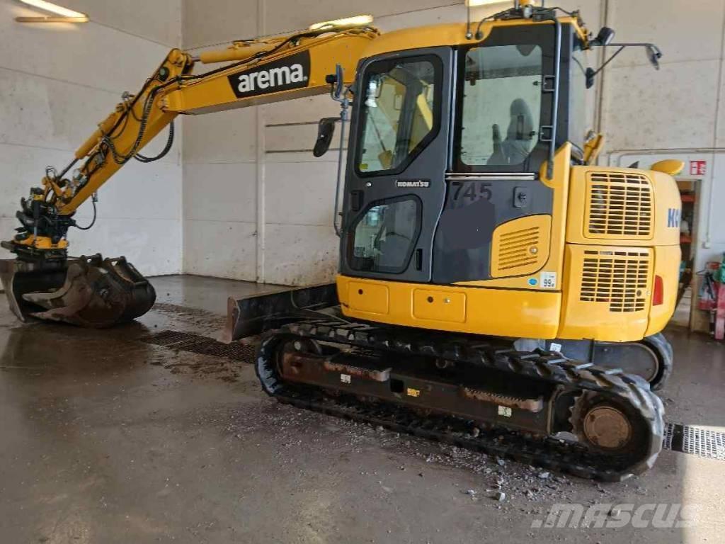 Komatsu PC78US-10 Midigraafmachines 7t - 12t