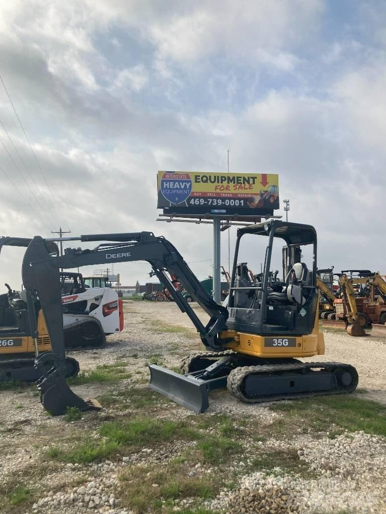 John Deere 35 G Rupsgraafmachines