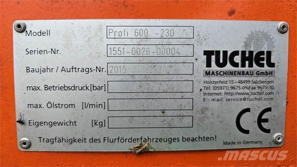 Tuchel Profi 230 Veegmachines
