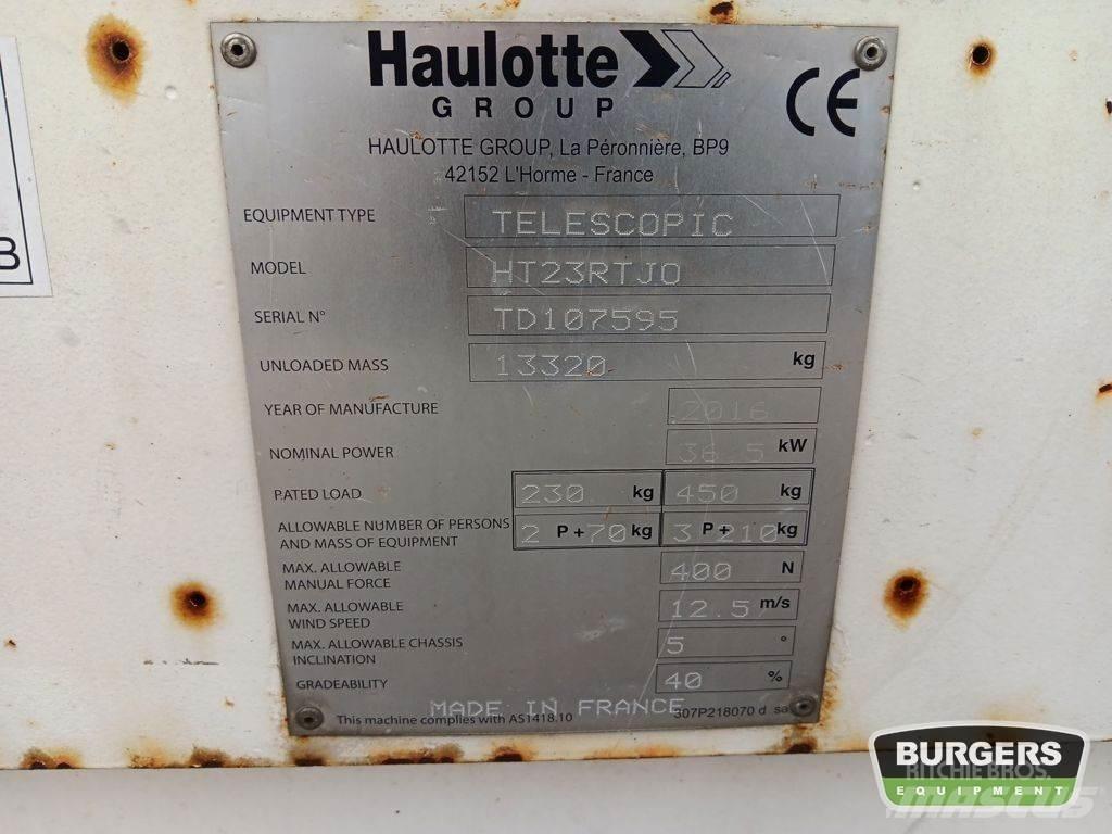 Haulotte HT23RTJO Telescoophoogwerkers