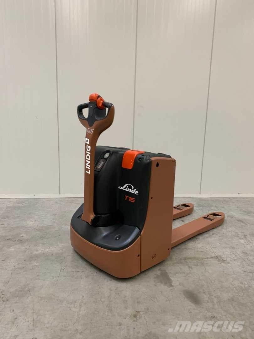 Linde T16 Meeloop stapelaar