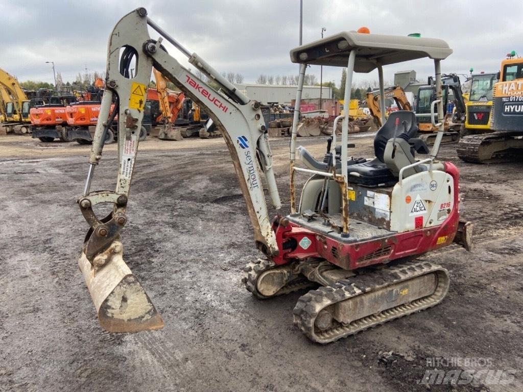 Takeuchi TB 216 Minigraafmachines < 7t