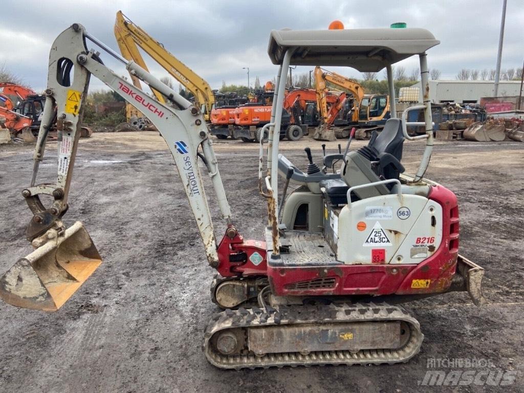 Takeuchi TB 216 Minigraafmachines < 7t