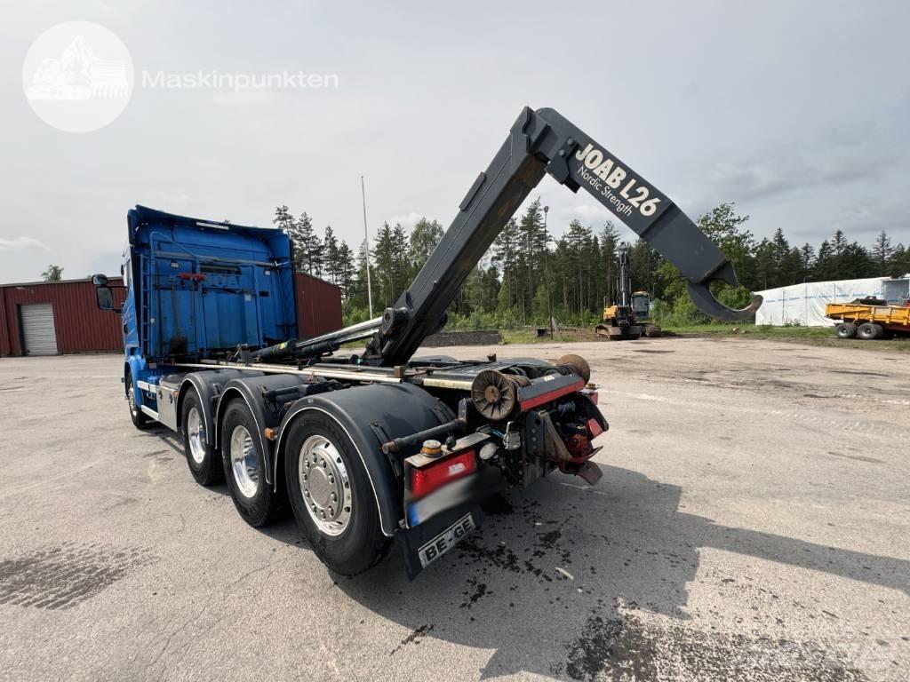 Scania R 490 LB Vrachtwagen met containersysteem