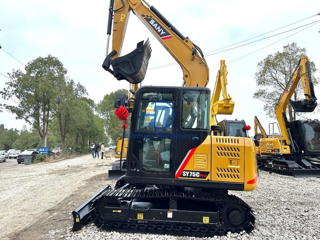Sany SY 75 C pro Rupsgraafmachines