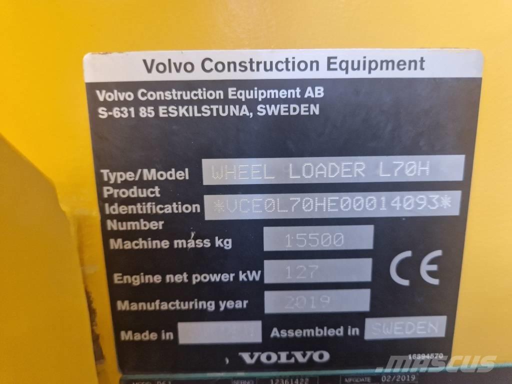 Volvo L 70 H Wielladers